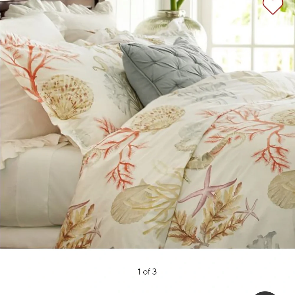Pottery Barn Atlantic euro shams - Picture 8 of 8